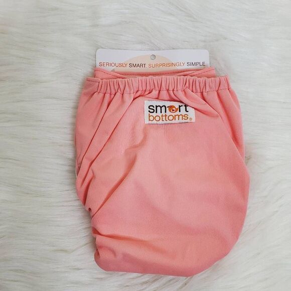 SMART BOTTOMS OS light rose all in one dream diaper. - Picture 5 of 6